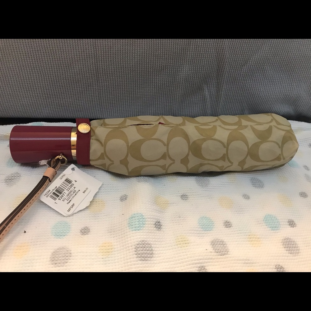 Coach umbrella